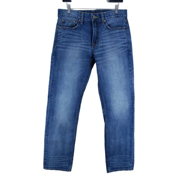 American Eagle Slim Straight Jeans Men's Size 30x32 - Picture 1 of 8